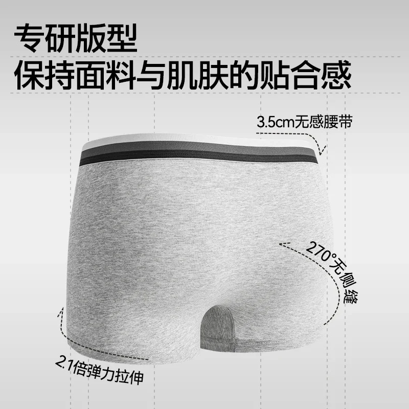 2025 Men's Breathable Cotton Underwear