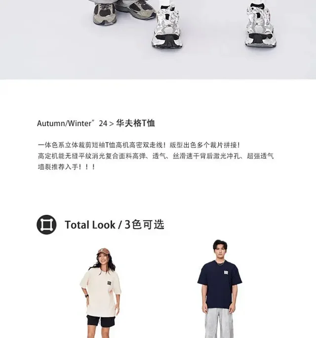 RFSD Men's | Waffle R Print T-shirt 2025 SS New Detail