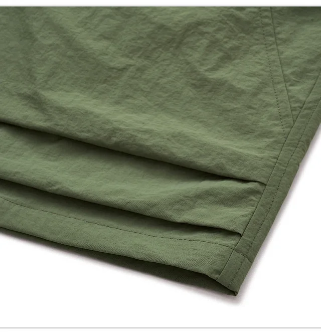RFSD Men's | 2025 Spring-Summer Pleated Pocket Cargo Shorts Detail