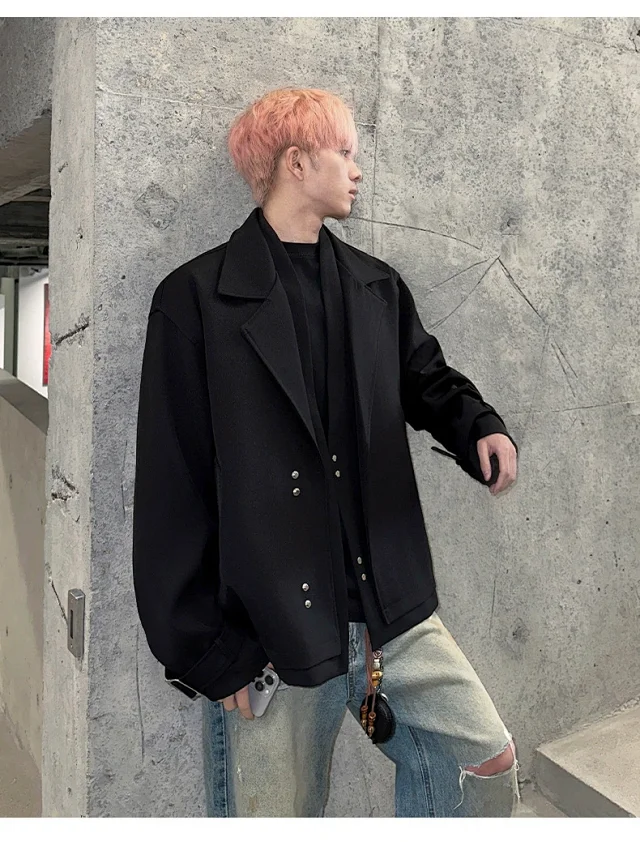 NASA Men's Spring Loose Blazer Detail