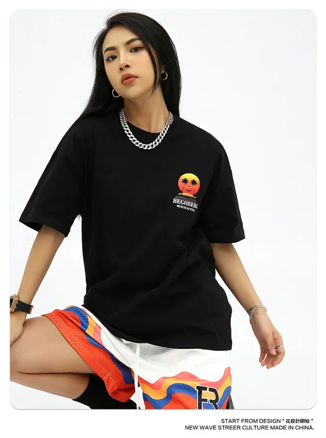 RFSD Men's Summer 2025 Vintage Print Couple T-shirts Detail