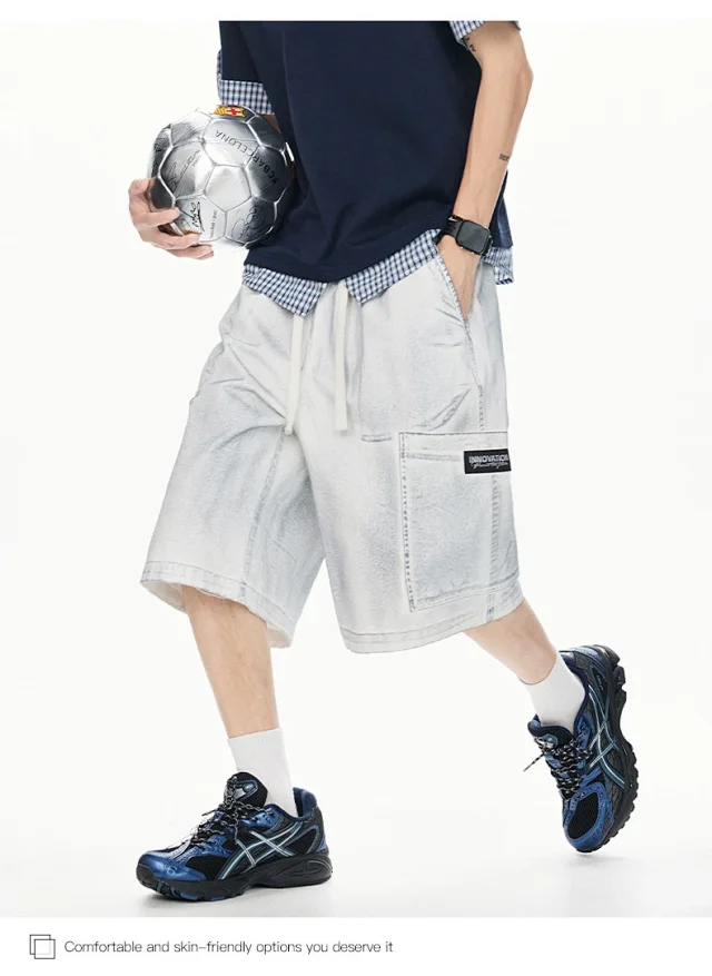 Shorts Boy Retro Summer Mid-lengths Detail