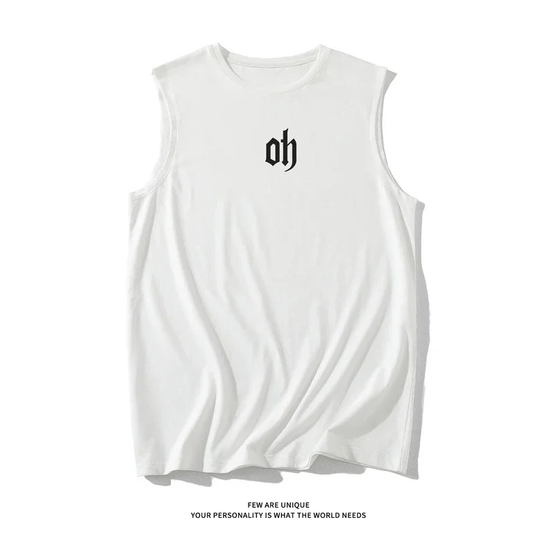 Men's Cotton Sleeveless Gym Tank Top