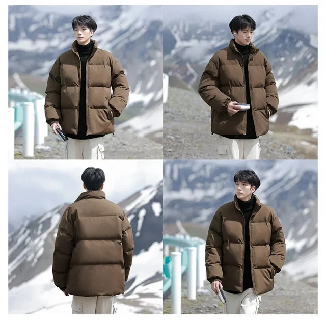 Ins Trendy Unisex Cotton Jacket Detail