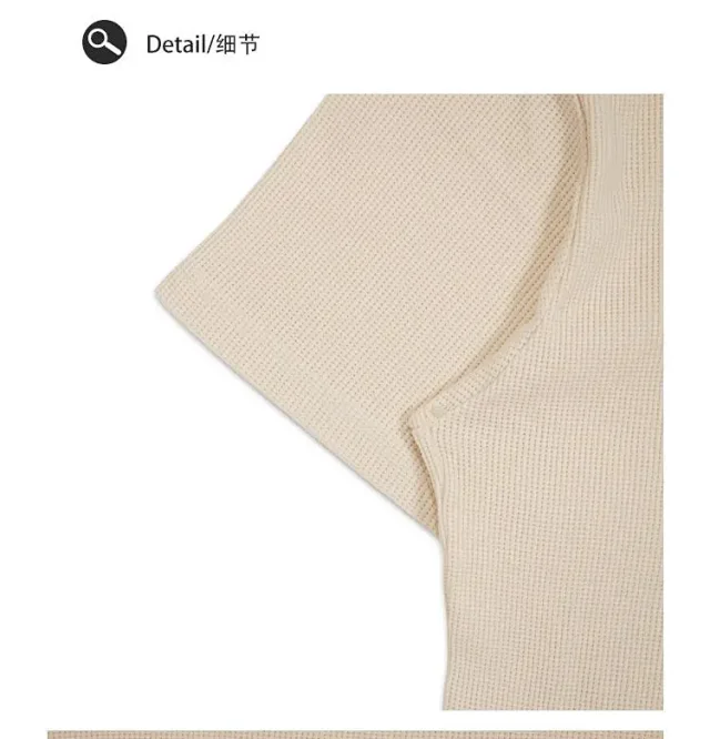 RFSD Men's | Waffle R Print T-shirt 2025 SS New Detail