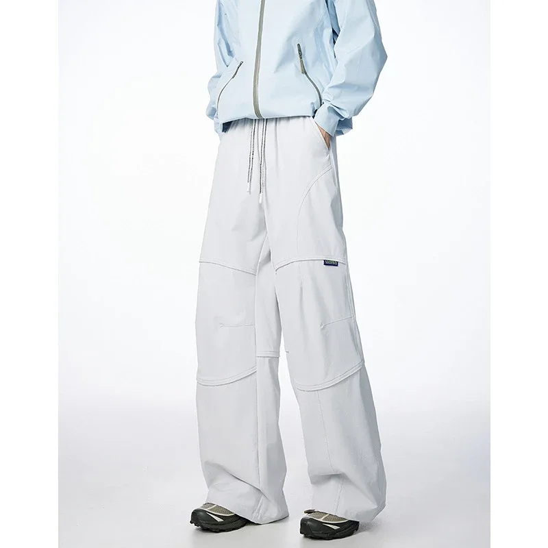 Trendy Straight Wide-Leg Pants