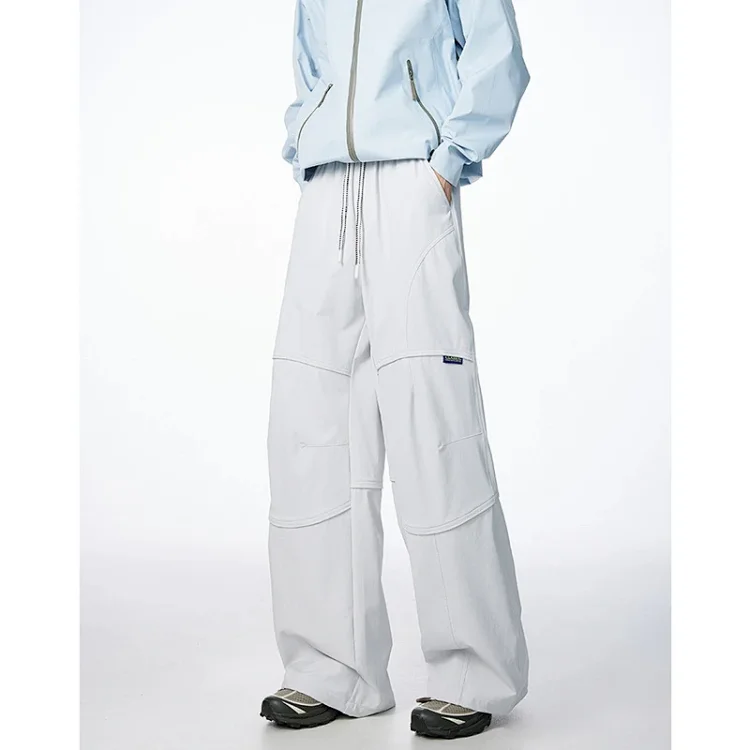 Trendy Straight Wide-Leg Pants