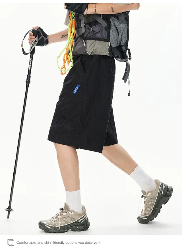 Men's Summer New Mountain Outdoor Work Shorts Detail