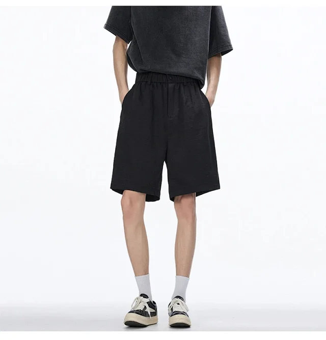 Men's Summer Sporty Loose Beach Shorts Detail