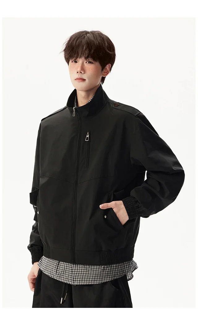 Retro Pilot Jacket for Couples Detail