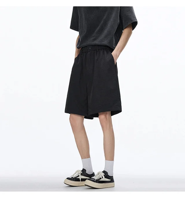 Men's Summer Sporty Loose Beach Shorts Detail