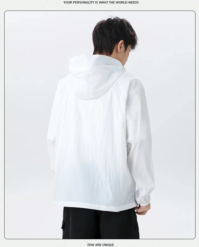 UV-proof Breathable Couple's Skin Coat Detail