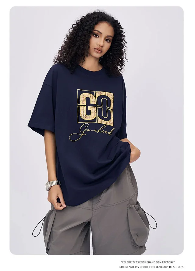RFSD Men's 2025 Spring/Summer Embroidered T - Shirt Detail