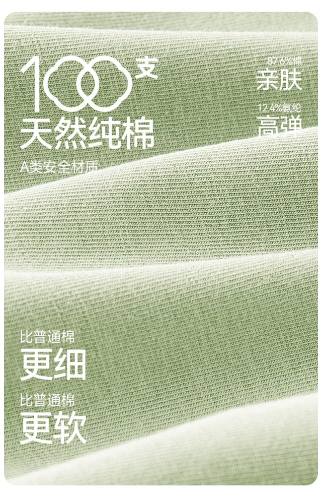 Men's 100S Cotton Boxer Briefs Detail