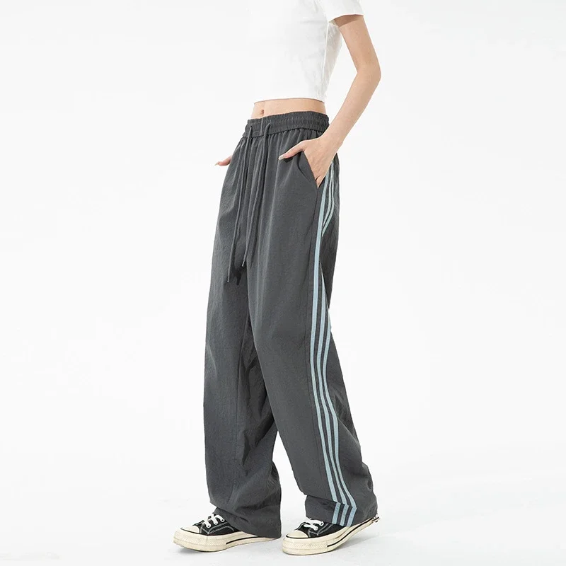 Men's Retro Striped Cargo Pants