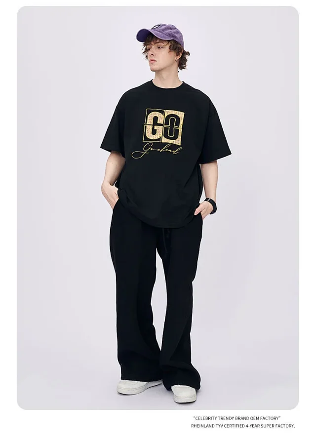 RFSD Men's 2025 Spring/Summer Embroidered T - Shirt Detail