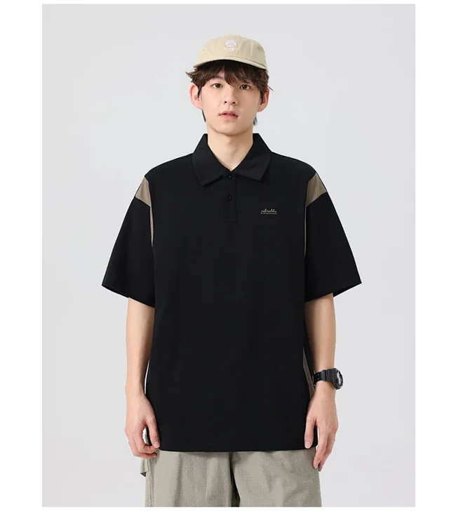 Men's 2025 Summer Polo Shirt Detail