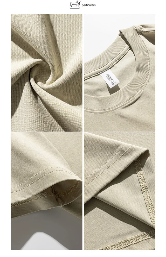 260g Cool & Antibacterial Men's T - Shirt 2025 Detail