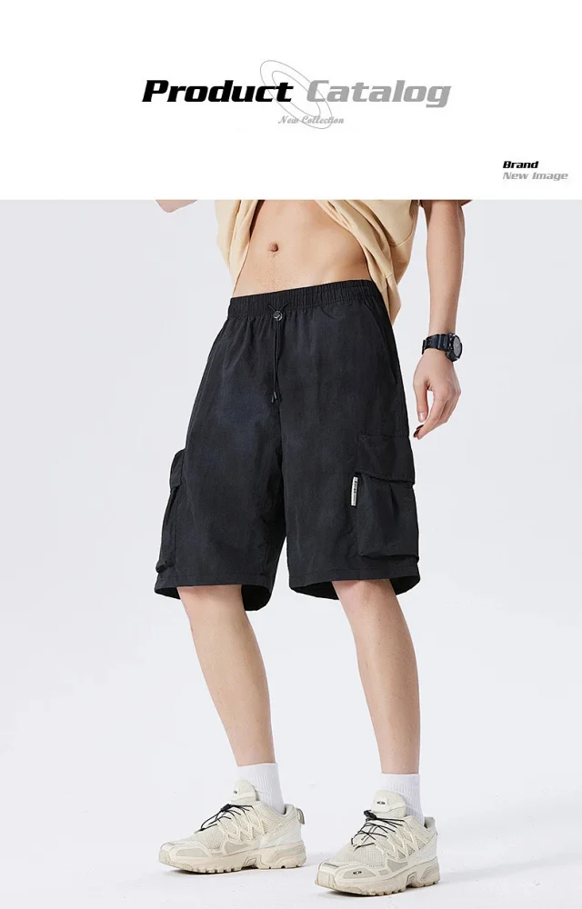 Men's 2025 Summer Ice Silk Pants Detail