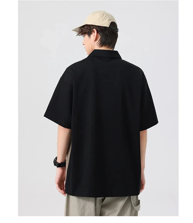 Men's 2025 Summer Polo Shirt Detail