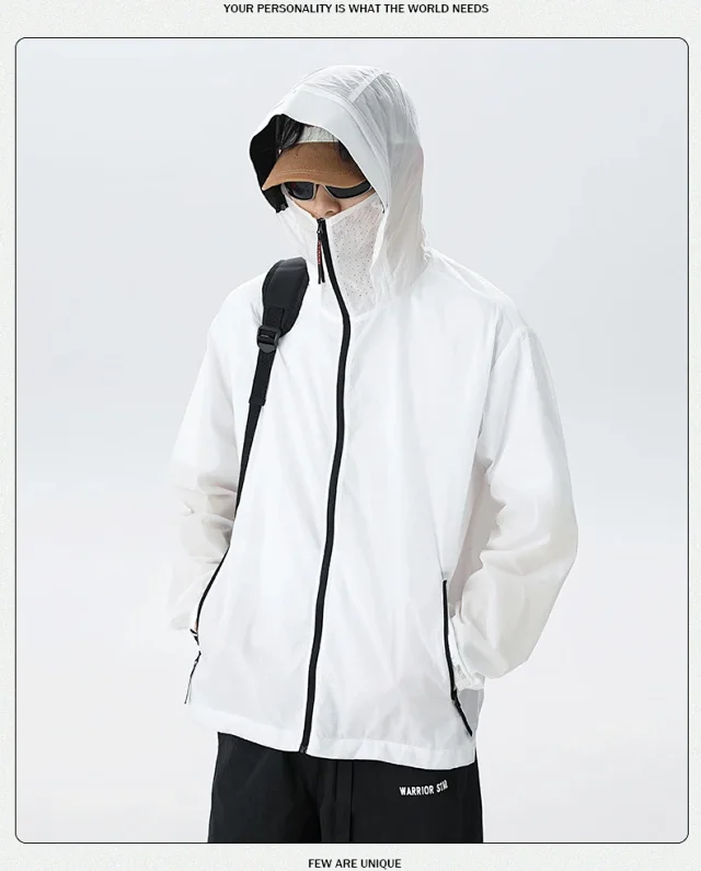 2025 Summer New UV-protective Skin Jackets for Outdoor Cycling Detail
