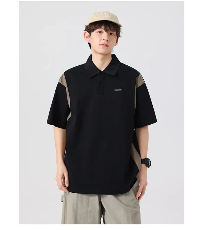 Men's 2025 Summer Polo Shirt Detail