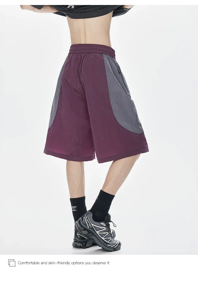 2025 Summer Loose 5-Pocket Cargo Shorts for Men Detail