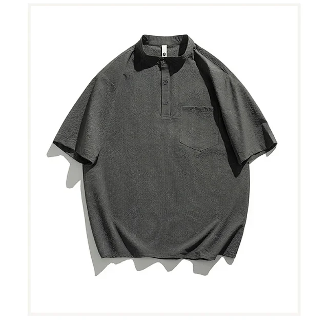 2025 T - shirt with Pocket Decoration Detail