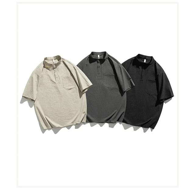 2025 T - shirt with Pocket Decoration Detail