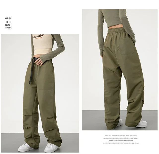 Men's Summer Outdoor Parachute Pants Detail