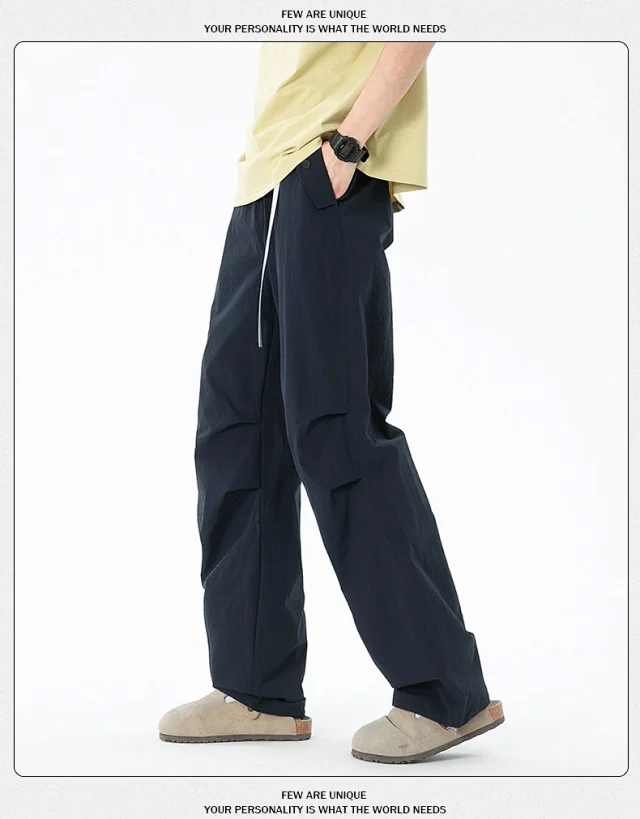 2025 Mens Parachute Pants: Waterproof, Lightweight & Stylish Detail