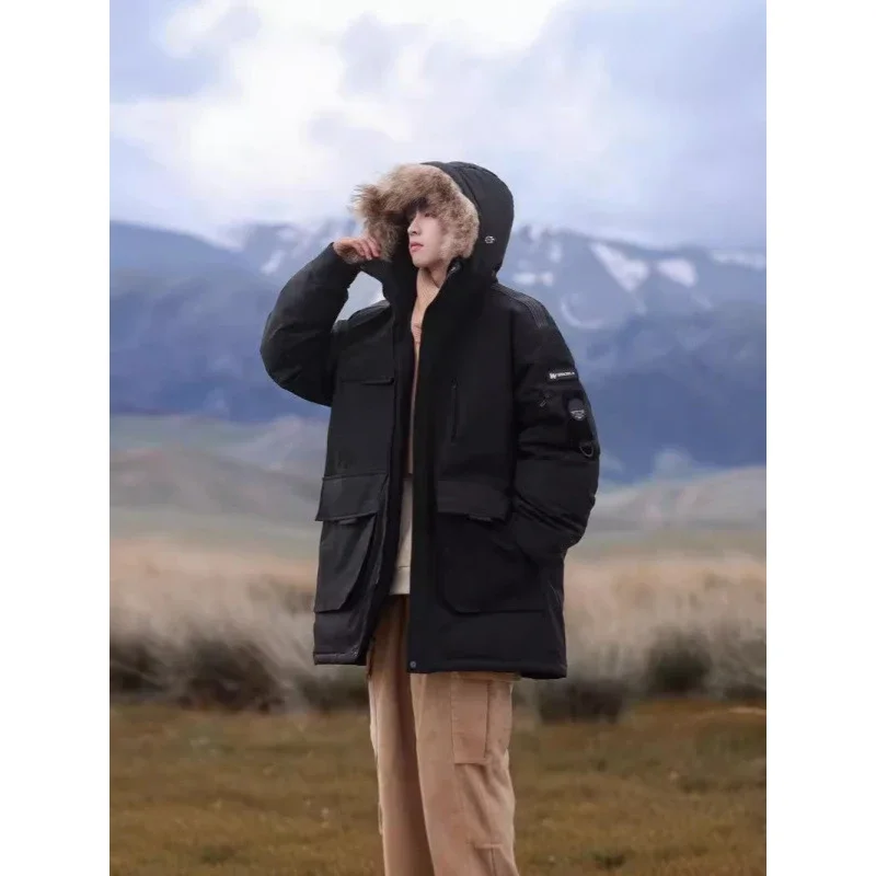 Winter New Fleece Parka Jacket