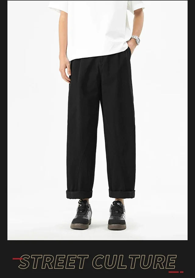 Japanese Men's Work Pants Detail