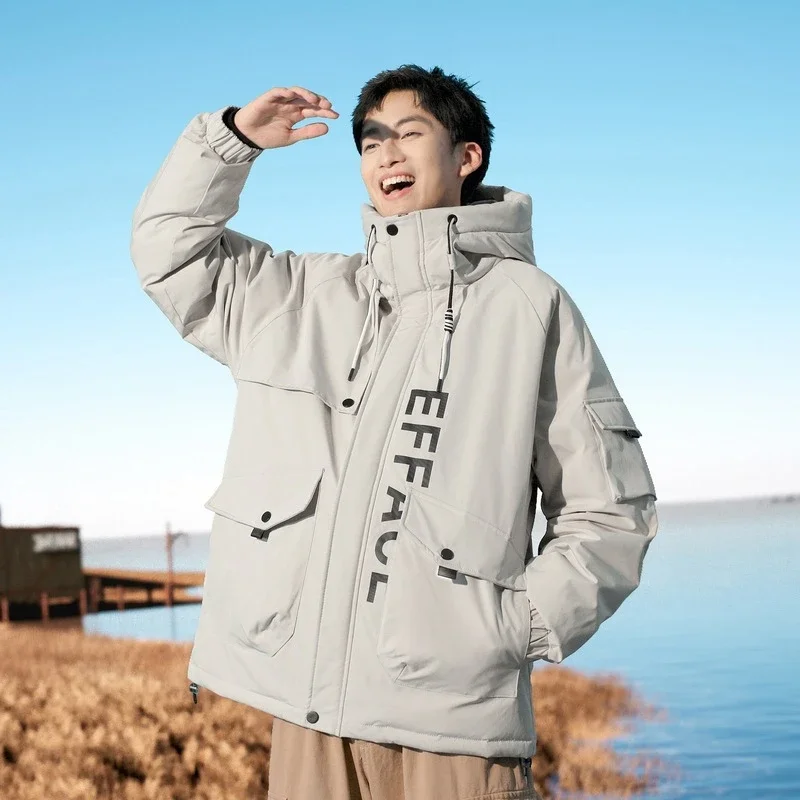 Men's Winter Duck Down Puffer Jacket
