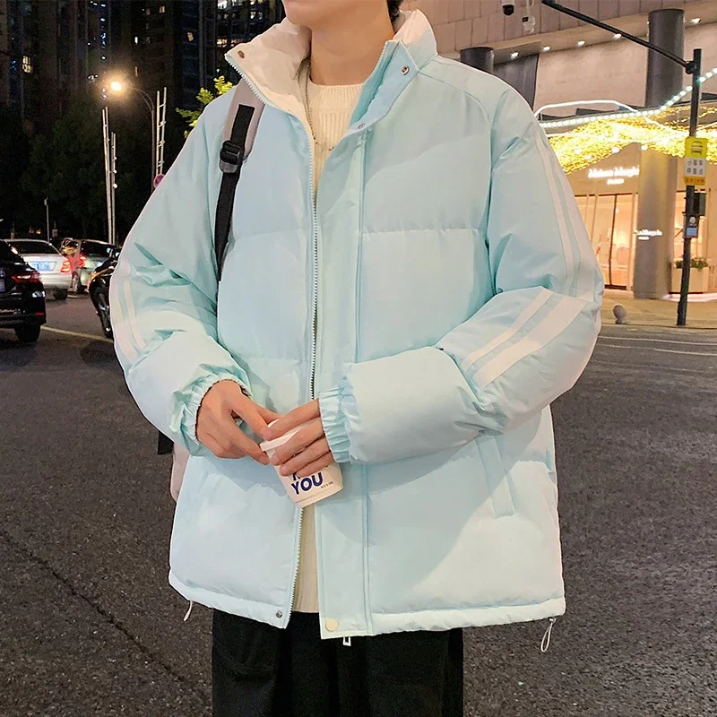 Unisex Three-Stripe Winter Puffer