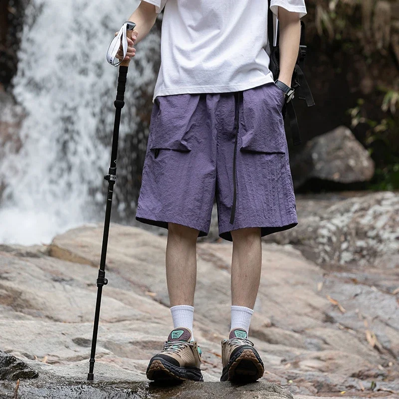 Men's Summer Loose Cargo Shorts