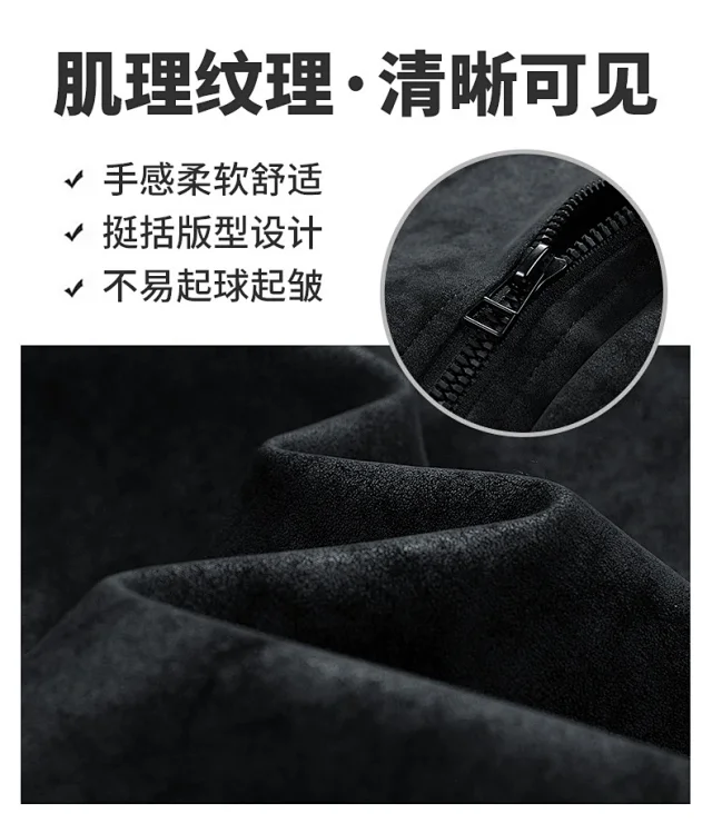 2025 Spring/Fall New Jacket: Loose Workwear, Trendy Leather, American Waterproof Biker Style Detail