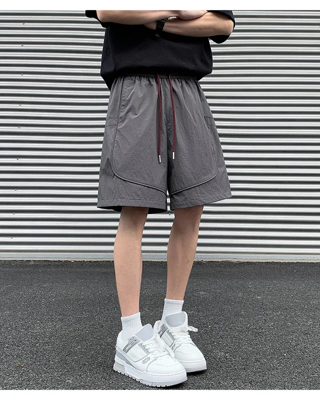 Men's Summer Ice Silk Outdoor Shorts Detail