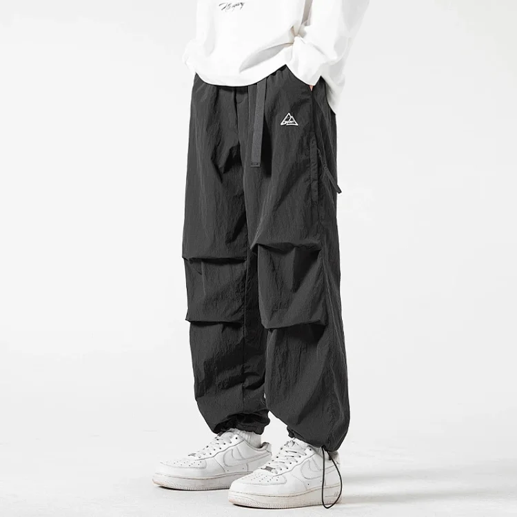 Autumn Men's Parachute Cargo Pants