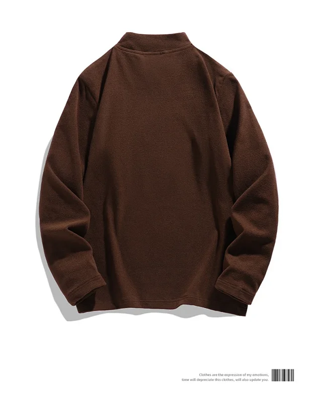 Men's Fleece Thermal Sweatshirt Detail