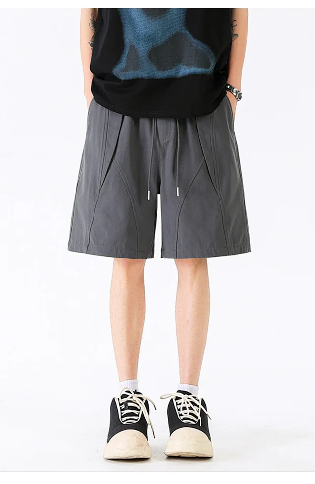 NASA High-street Hong Kong-style Shorts for Men Detail