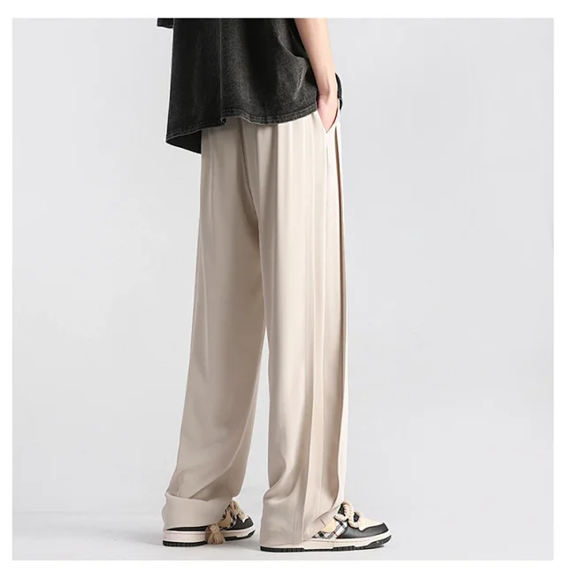 NASA Men's Summer Ice Silk Trousers Detail