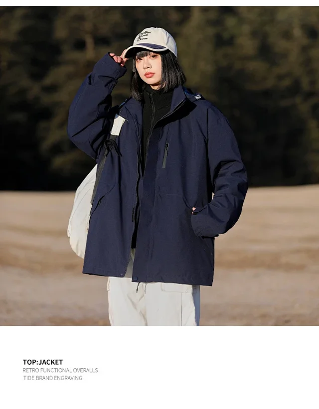 Unisex Mountain Windbreaker for Outdoor Detail