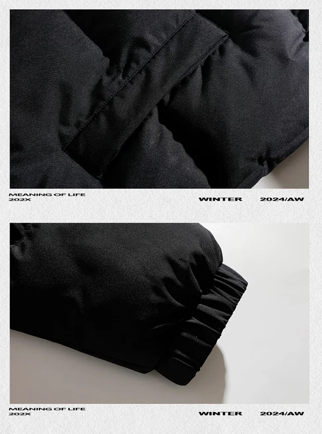 2025 Winter Men's Gradient Puffer Coat Detail