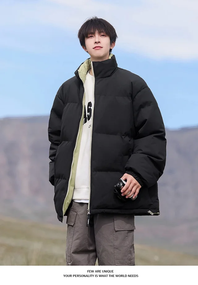 Autumn/Winter New Thick Warm Hong Kong-style Bread Jacket Detail