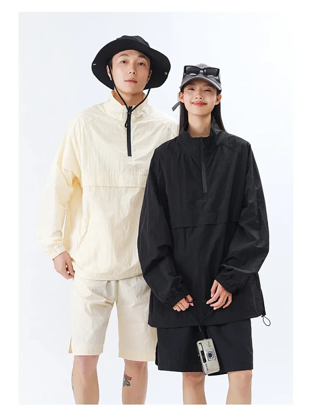 Men's Summer Ice Silk 2-Piece Set (UPF50+) Detail
