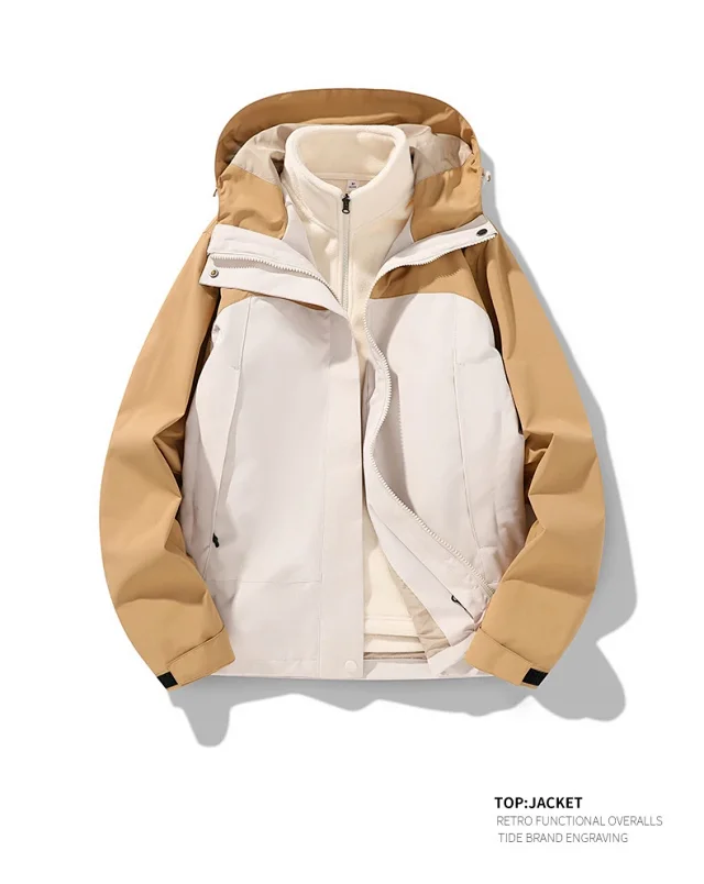 Outdoor Waterproof Hooded Jackets Detail