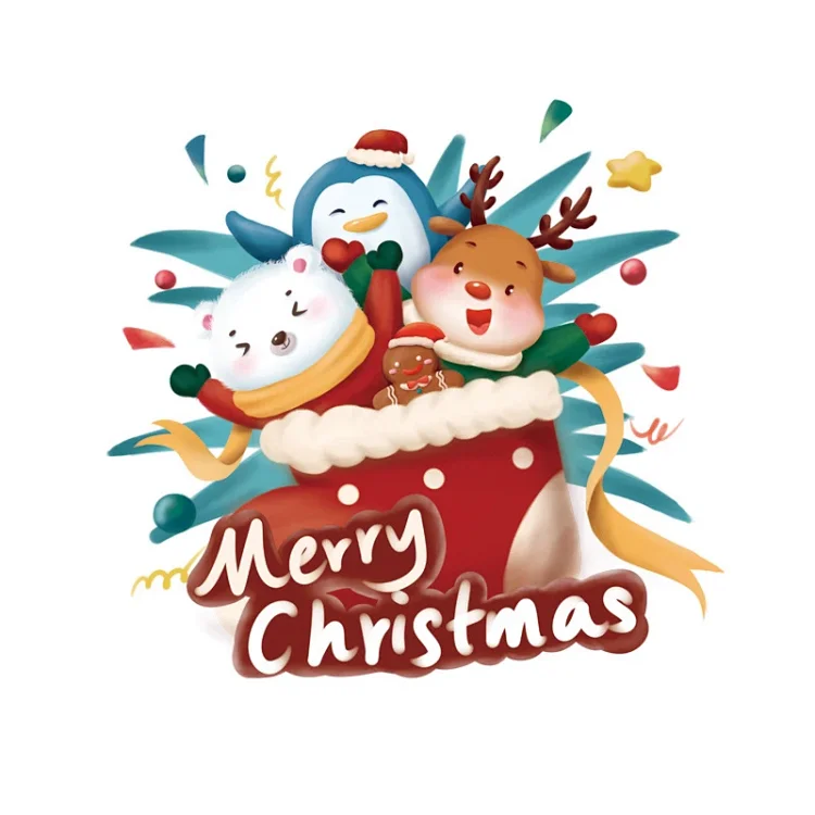 Christmas Cartoon Graphic