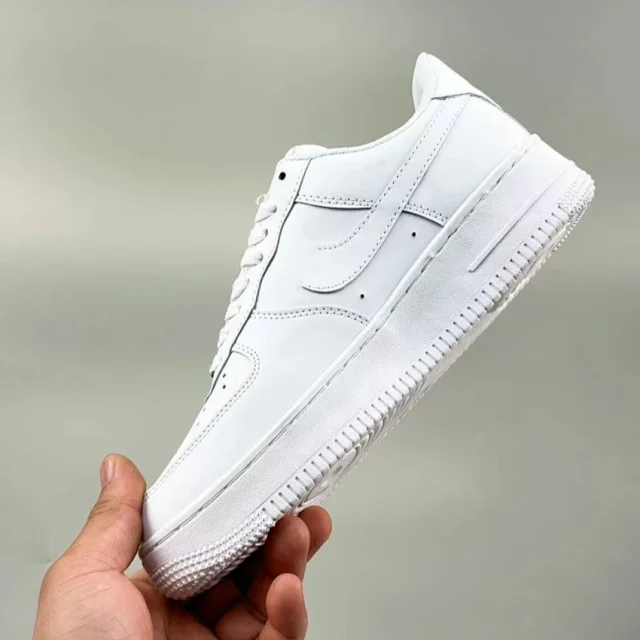 Classic White Air Force 1 Detail