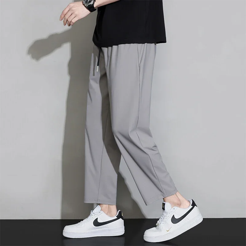 Men's Summer Ice Silk Joggers